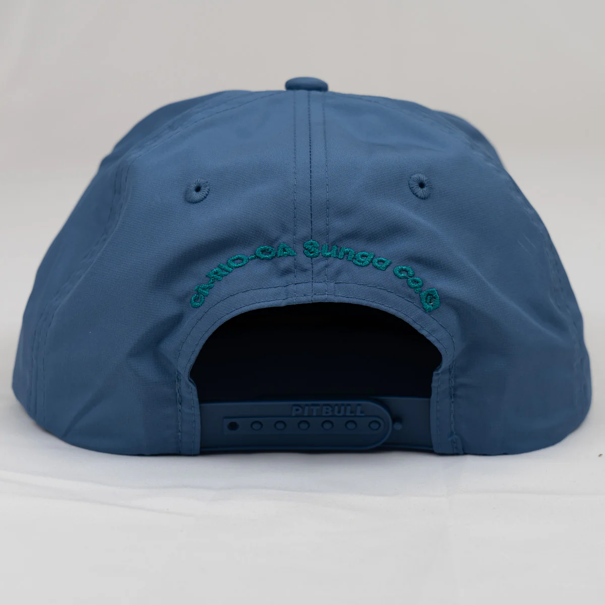 CA-RIO-CA Crest Logo UNSTRUCTURED BAY LEAF SNAPBACK ROPE HAT - Image 10