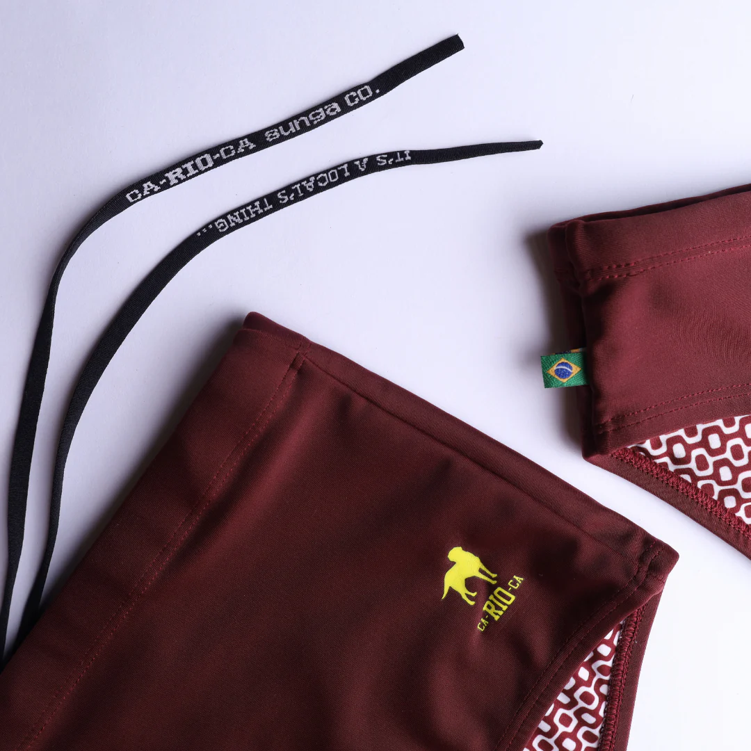 Barolo burgundy solids Men's Swimming Sunga - Beachwear for Men - Image 14