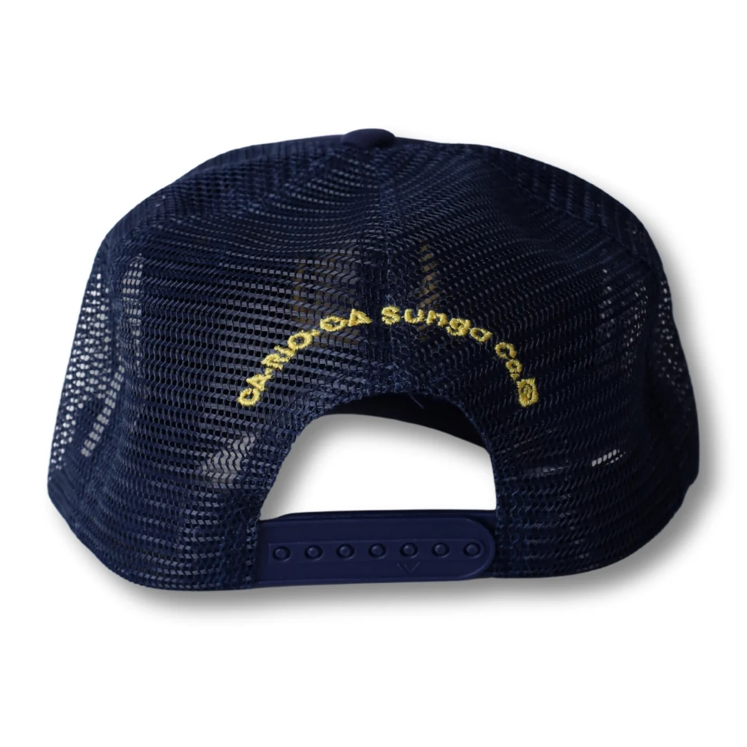 CA-RIO-CA NAVY CAPTAIN HAT with Oak Leaf Trucker Cap - Image 5
