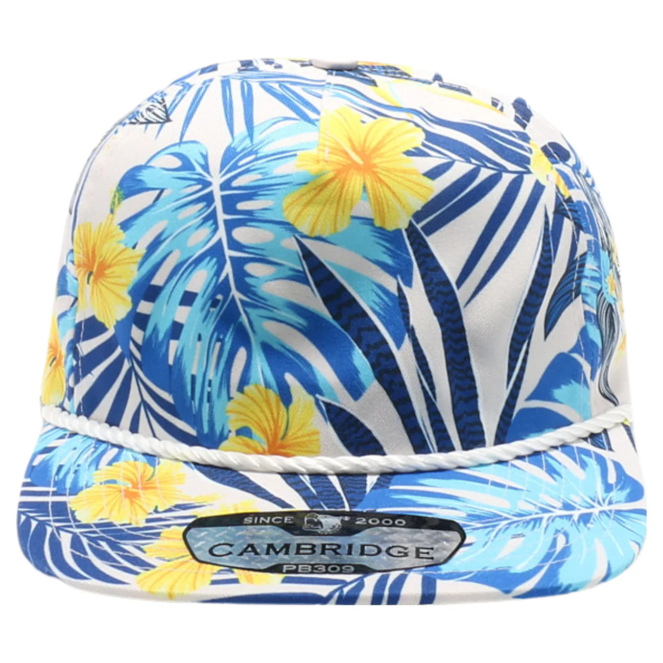 Hawaii Floral Rope Hat in assorted colors - CLEARANCE / FINAL SALES - Image 6