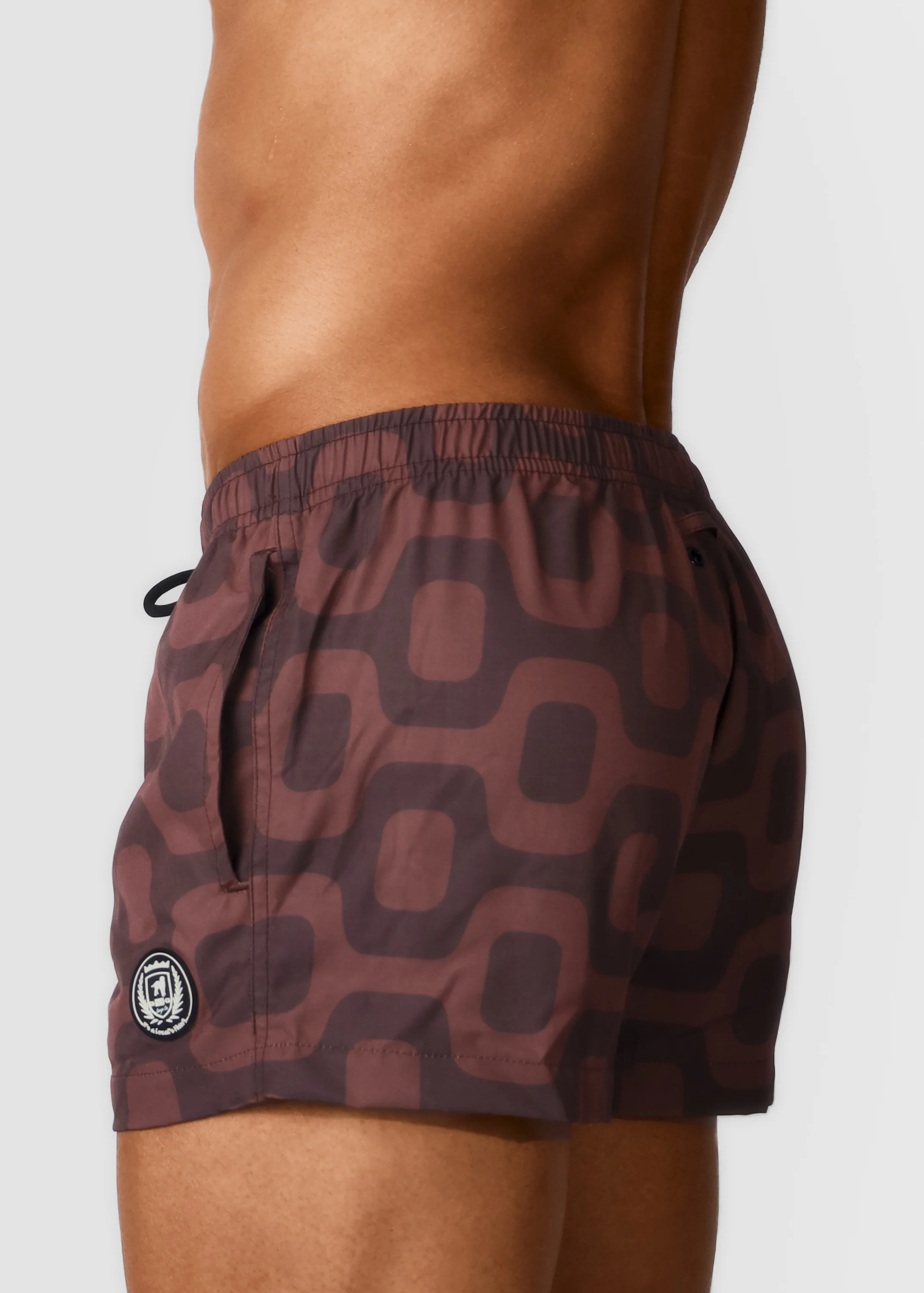 JAVA BROWN Pavement Shorts - Italian Shorts - Image 4