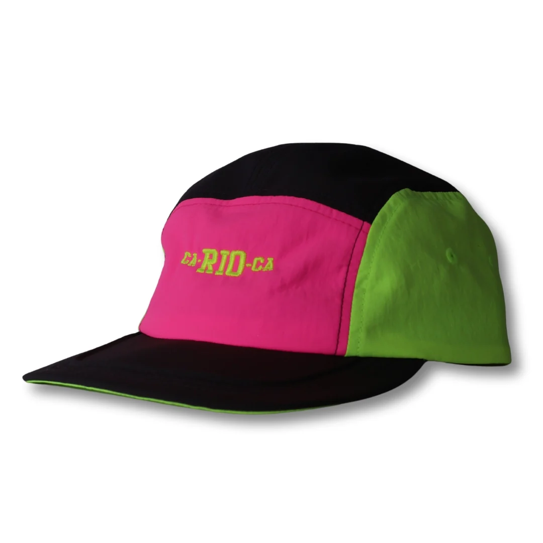 NEON DREAM BIKE CAP HAT - 3 TONE