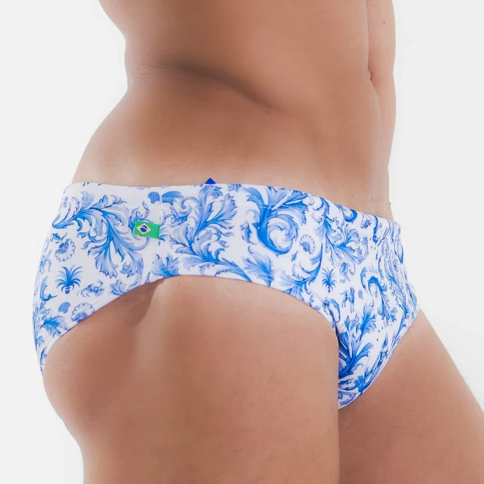 Rei Netuno Brief Sunga  - Men's Designer Swimwear - Image 5