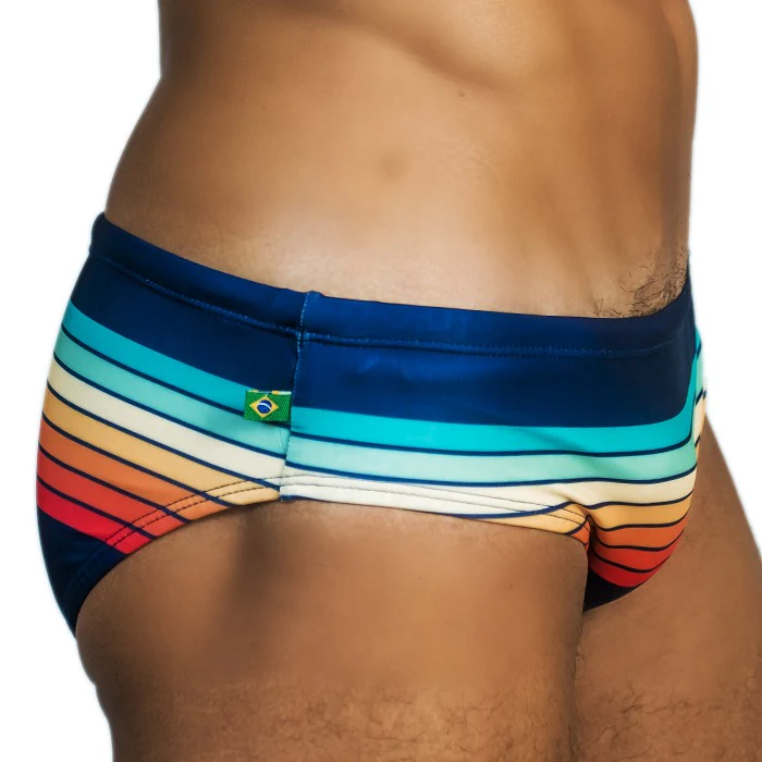 Sunset Sunga - Men's Designer Swimwear - Image 3