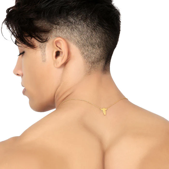 THE CHRIST SCAPULAR Male Cross Necklace - Men's Fashion Jewelry - Image 4