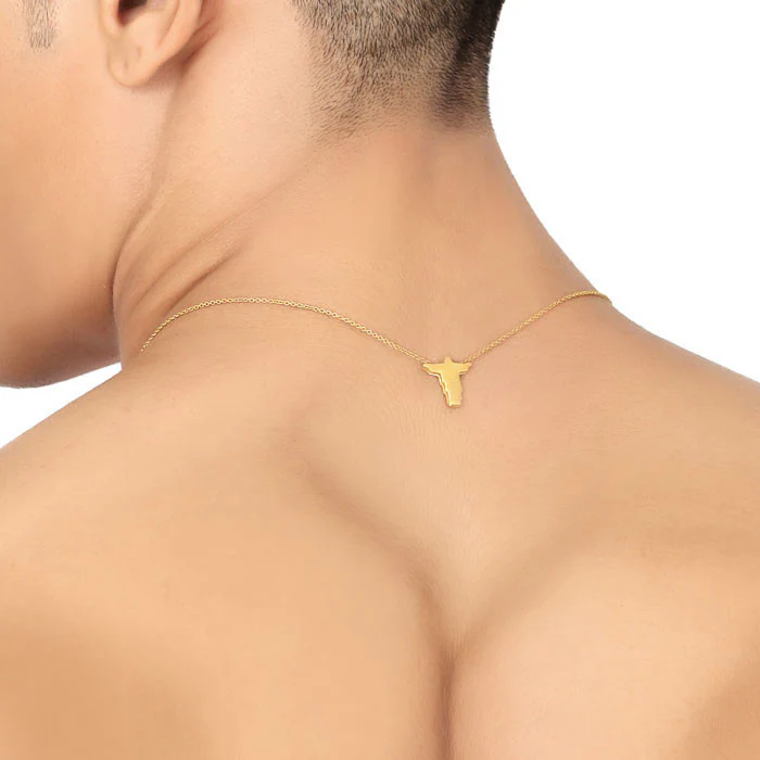 THE CHRIST SCAPULAR Male Cross Necklace - Men's Fashion Jewelry - Image 5